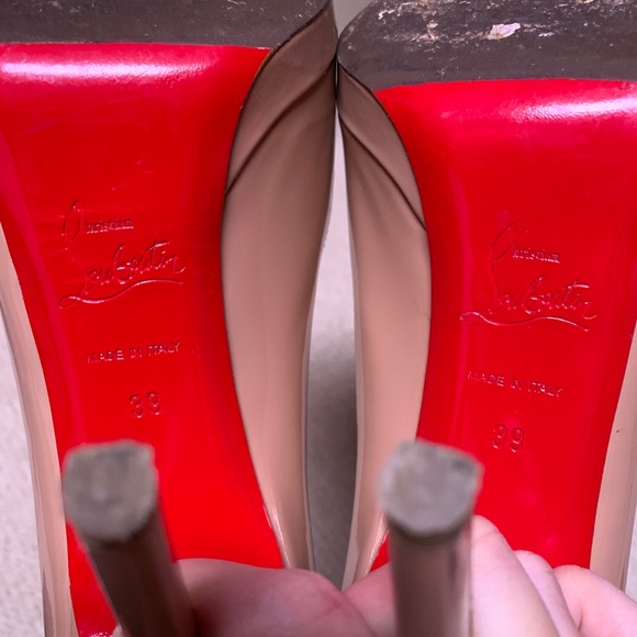 Christian Louboutin Simple Patent Platform Pump - Picture 6 of 8